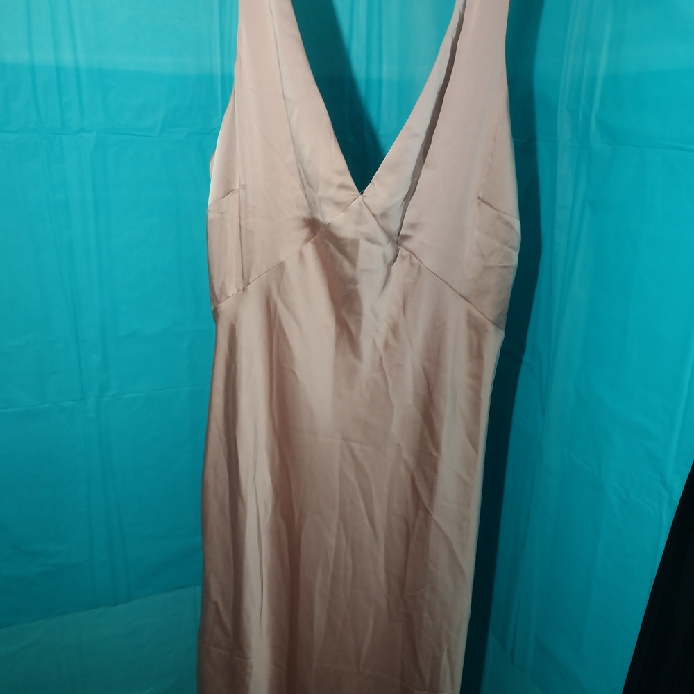 a new day Cream V-Neck Slip Dress
